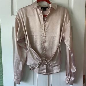 Button up corset top